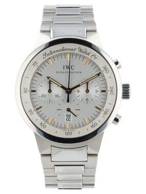 IWC GST Chronograph Silver Dial Stainless Steel 36.5mm Quartz Men’s
